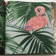 Elemental 42022-1 Flamingo Desenli Duvar Kağıdı 16.5 m²